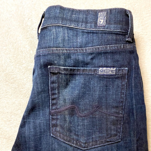 7 for all Mankind Straight Leg Jeans - Picture 4 of 6